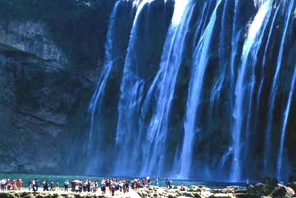 Wasserfall von Huangguoshu in Anshun