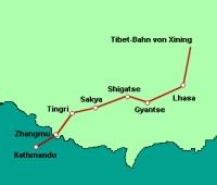 Tibet und Nepal: Zugreise mit der Tibet-Bahn