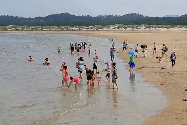 Strand auf Pingtan in Fujiang