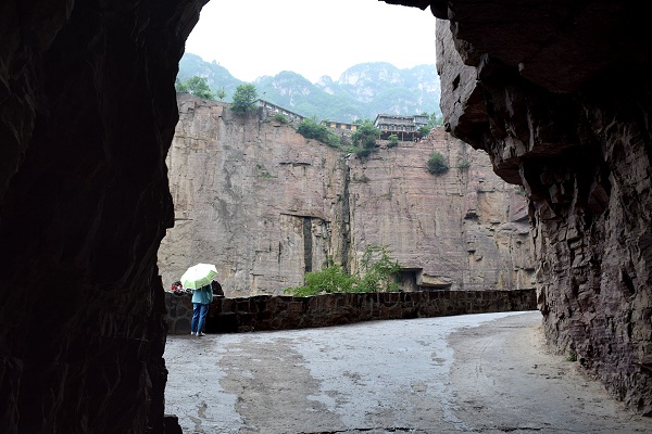Öffnung des Guoliang-Tunnels