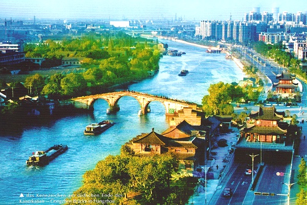 Kaiserkanal in Hangzhou