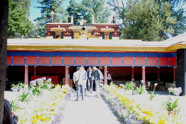 Norbulingka-Palastgarten in Lhasa