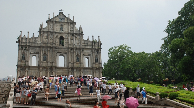 Ruinen von St. Paul in Macau