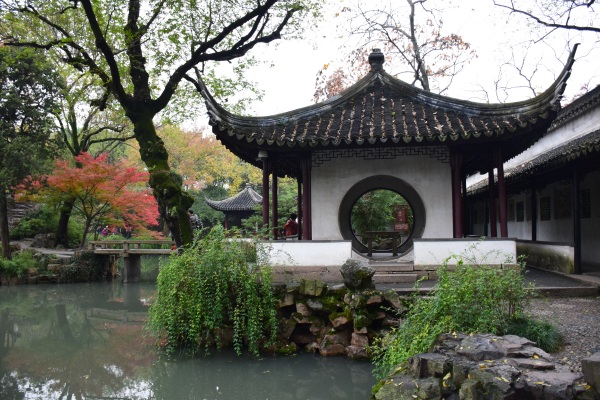 Zhuozheng-Yuan Zhouzheng-Garten in Suzhou