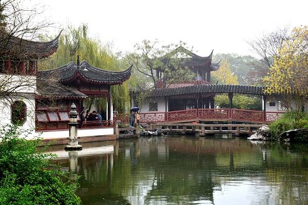 Tuisi-Yuan-Garten in Tongli bei Suzhou