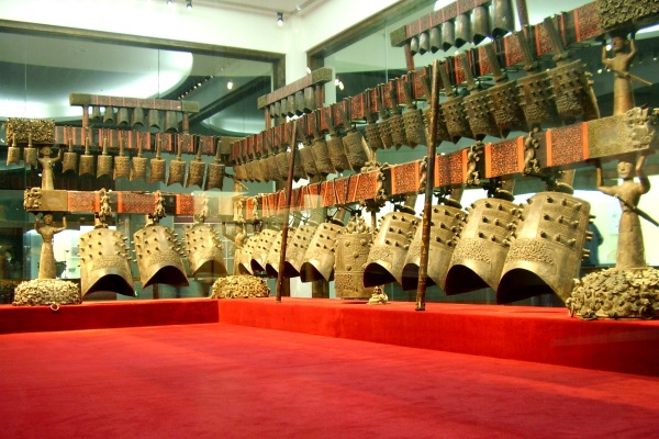 Glockenspiel im Hubei Provinzmuseum