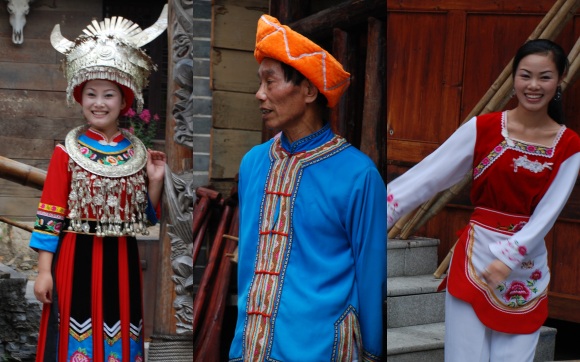 Ethnische Minderheiten Miao, Tujia und Bai in Zhangjiajie